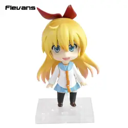 Симпатичные Nendoroid Nisekoi Kirisaki chitoge #421 ПВХ Эктон Рисунок Модель Коллекция игрушки куклы 4 "10 см