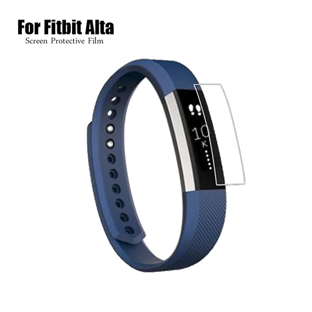 full cover clear screen protector film for fitbit alta hr high