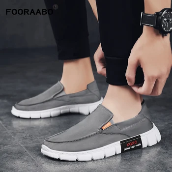 

2019 New Mens Casual Shoes Spring Summer Breathable Male Outdoor Canvas Shoes Men Flats Casual Zapatos Hombre Walking shoes