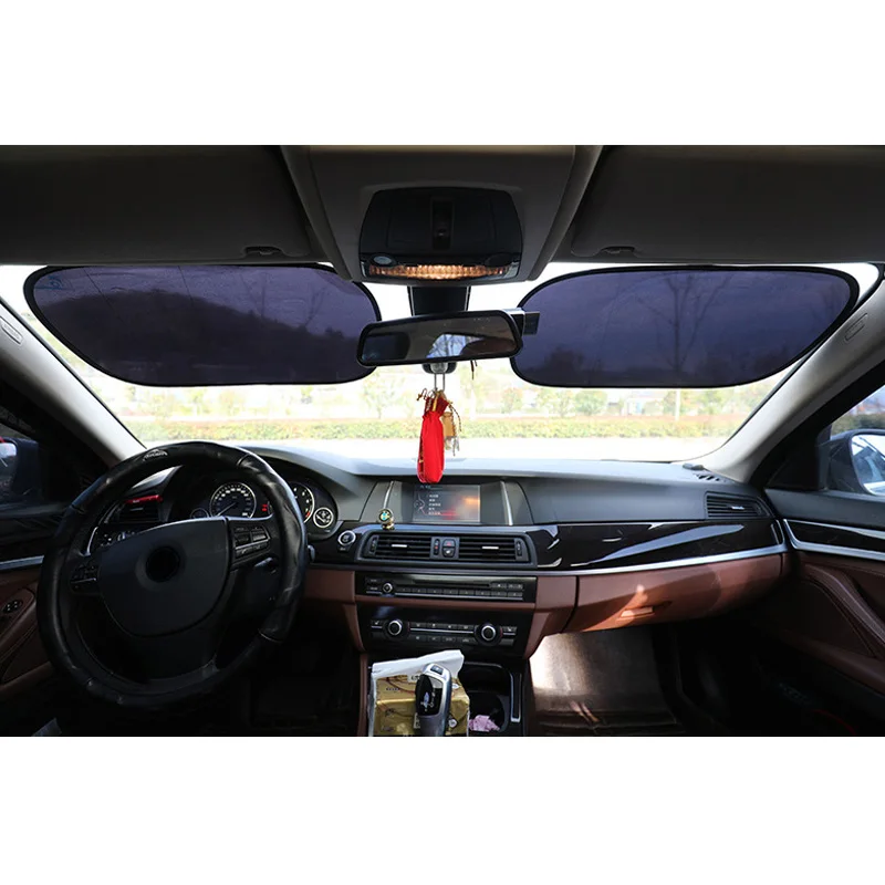 

4pcs Auto Car Rear Window Sunshade Cover Mesh Shield UV Protecting Sun Visor YAN88