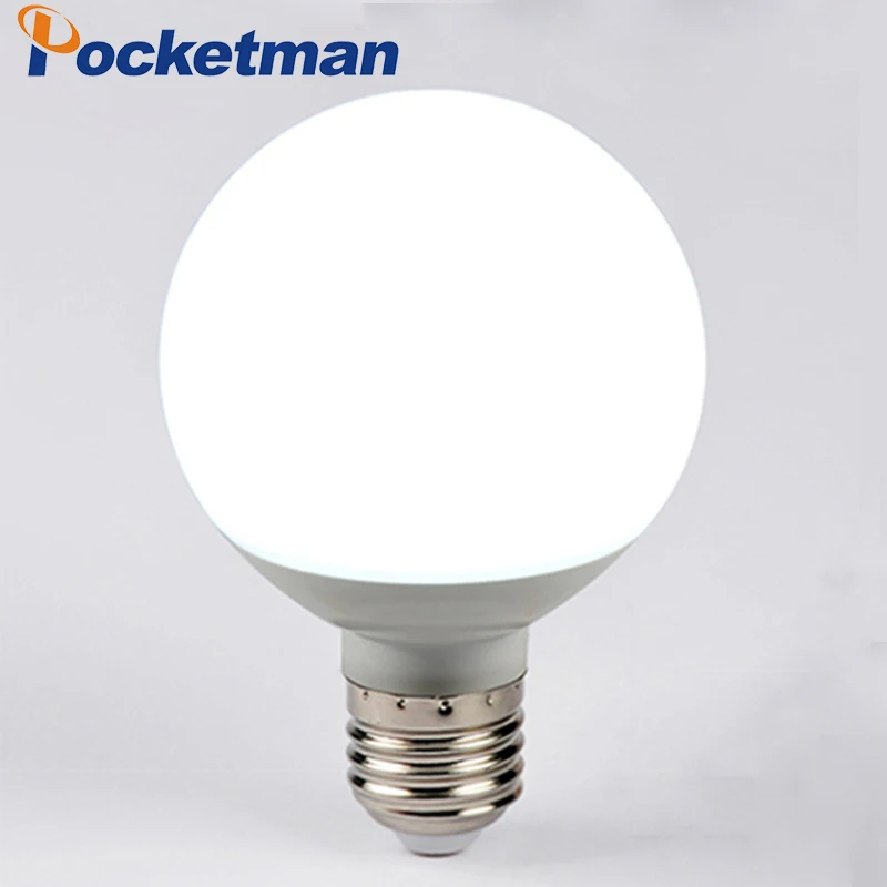 SMD2835 Светодиодная лампа 220 В E27 7 Вт 9 12 15 SMD 5730 светодиодные лампы и