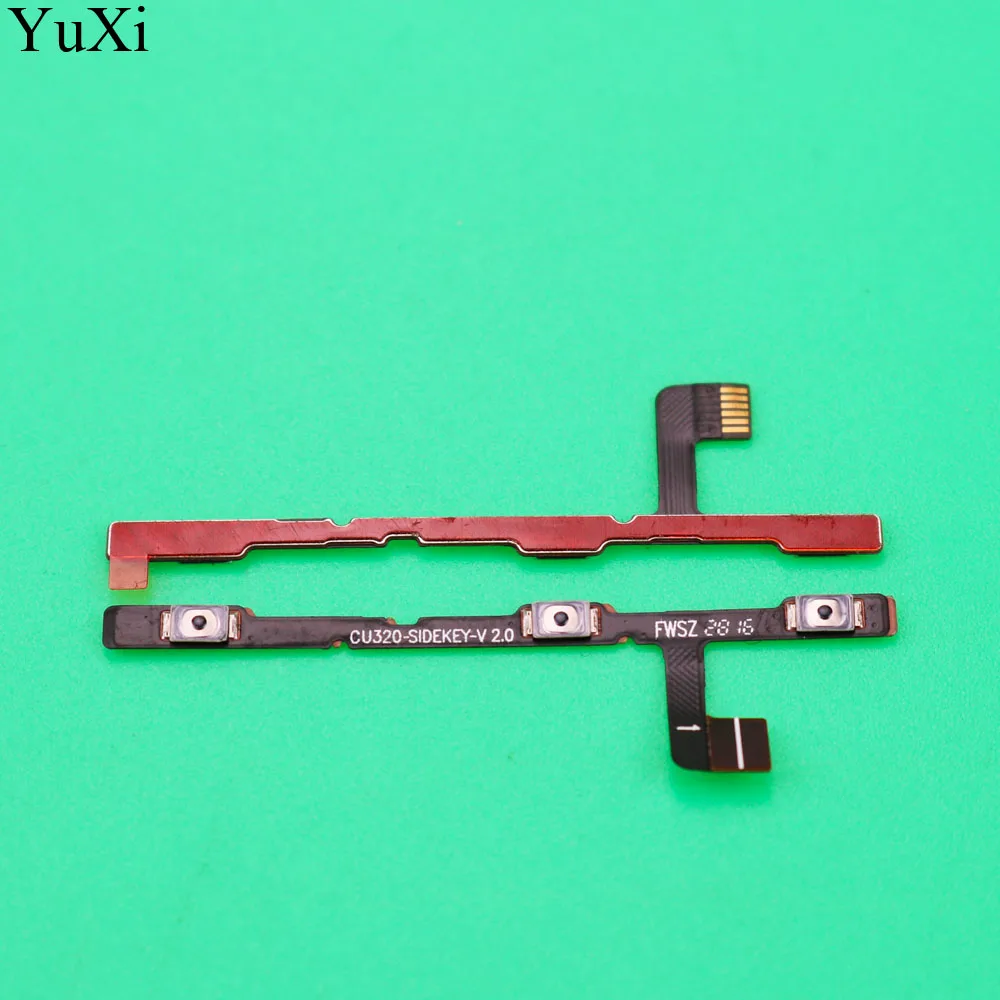 

YuXi New For Lenovo Vibe C2 K10a40 Power Volume Up Down Button Side Key Switch Flex Cable Ribbon Replacement