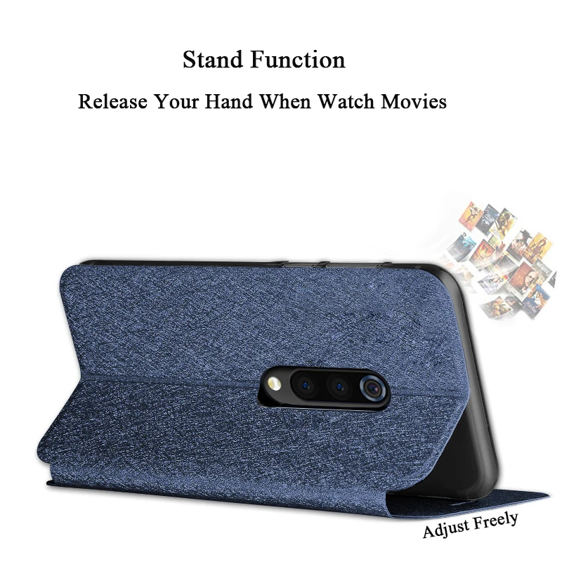  MOFi For Redmi 8A 8 K20 Case Xiaomi 9T Cover For Redmi Note 8 Pro Case Flip Housing TPU PU Leather 