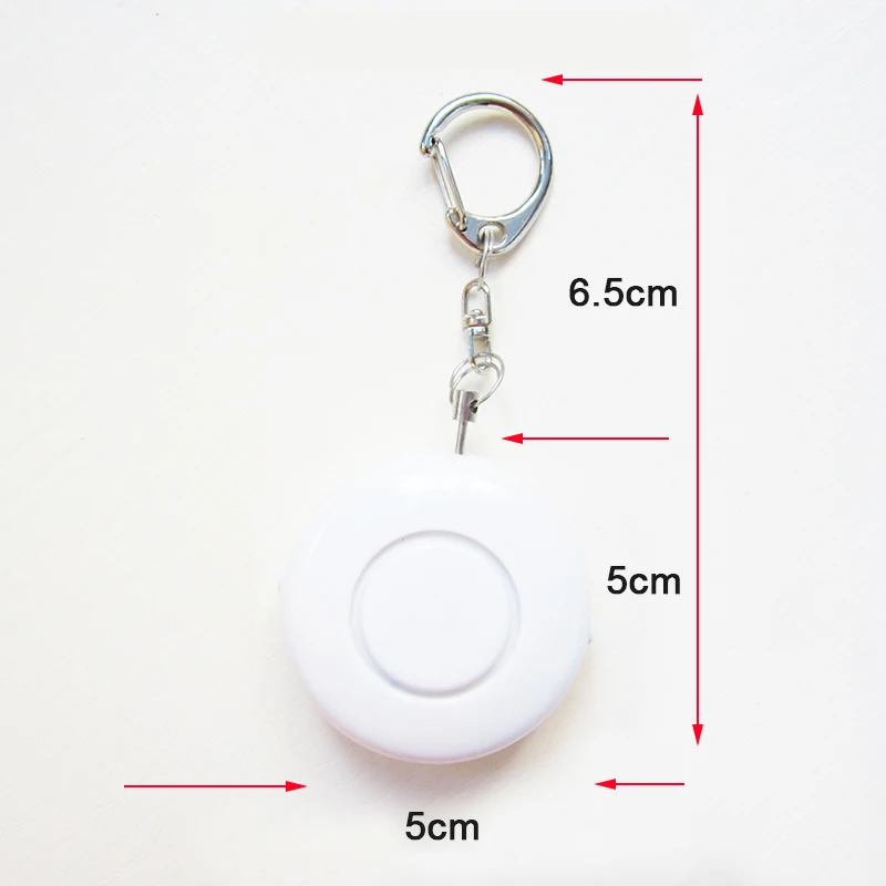 KopiLova Women 120dB Personal Alarm Anti-rob Self Defense Alarm Attack Protection Key Chain Alarm for Elderly Kids