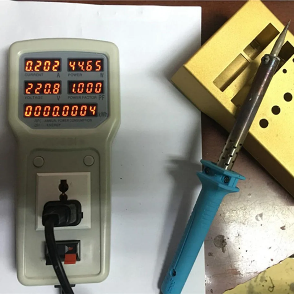 Ручной измеритель мощности анализатор светодиодный измерительная розетка измеряемый коэффициент тока-напряжения FireWire нулевой интерфейс линии