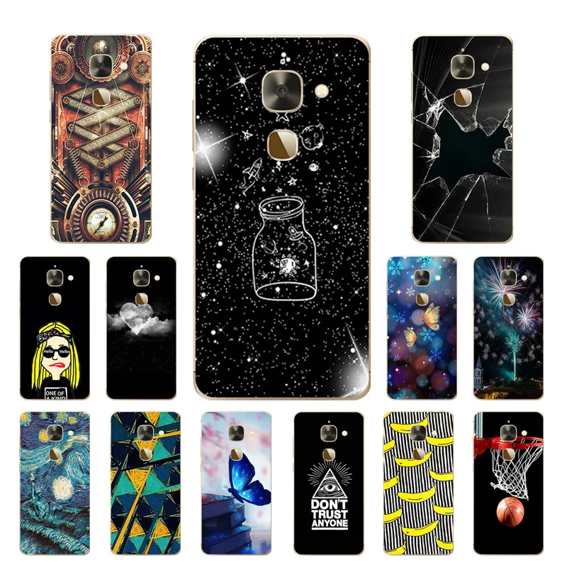 

for Letv Le 2/2Pro X20 X25 Pro X620/X620 X520 X526 X 527 Heart Moon Printed TPU Silicone Case LeEco Le S3 X626 X622 Le2 Pro X20