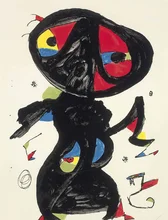 Canvas Art Picture Print Painting Famous Joan Miro Oil Painting on Canvas Abstract Canvas Painting Wall Art Picture Home Decor joan miro snail woman flower star art flexi series art flexi series