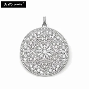 

Flower Pattern Ornament Pendant,TS Style Soul Fashion Good Jewelry For Men And Women,Ts Gift In 925 Sterling Silver,Super Deals