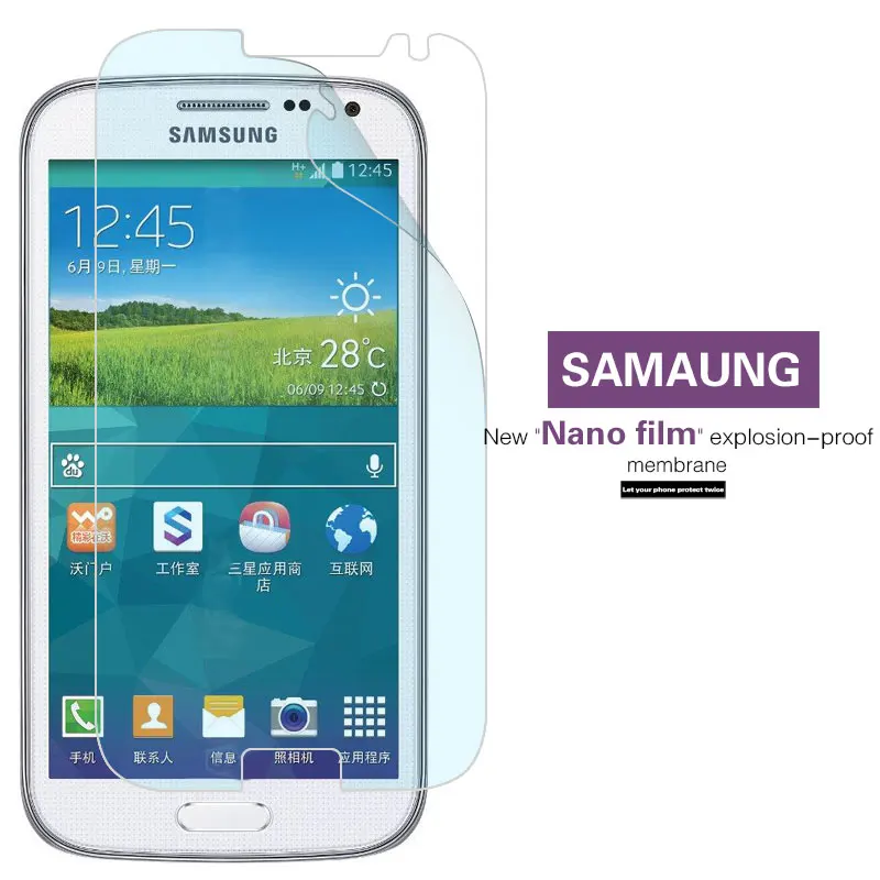 

Waterproof Screen Protector Films For Samsung Galaxy K Zoom Lite Duos S6792L Mini 2 Pocket 2 Explosion-proof Nano Soft Film