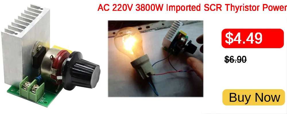 220V Импорт 2000 Вт высокой мощности Мощность контрольный тиристорный диммер электронный Напряжение регулятор для Контроль температуры