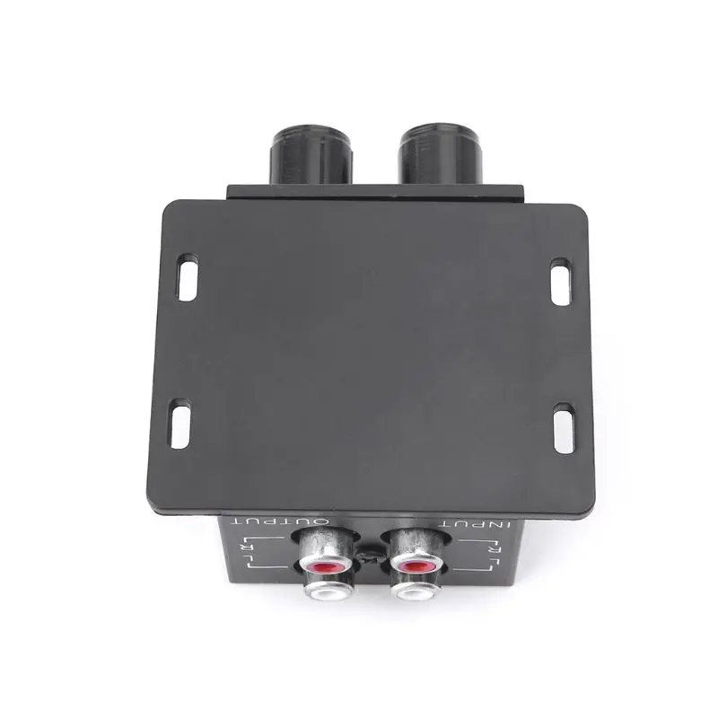 Hot Small Auto Car Audio Regulator Amplifier Bass Subwoofer Stereo Equalizer Controller 4 RCA Vehicle Car Accessories