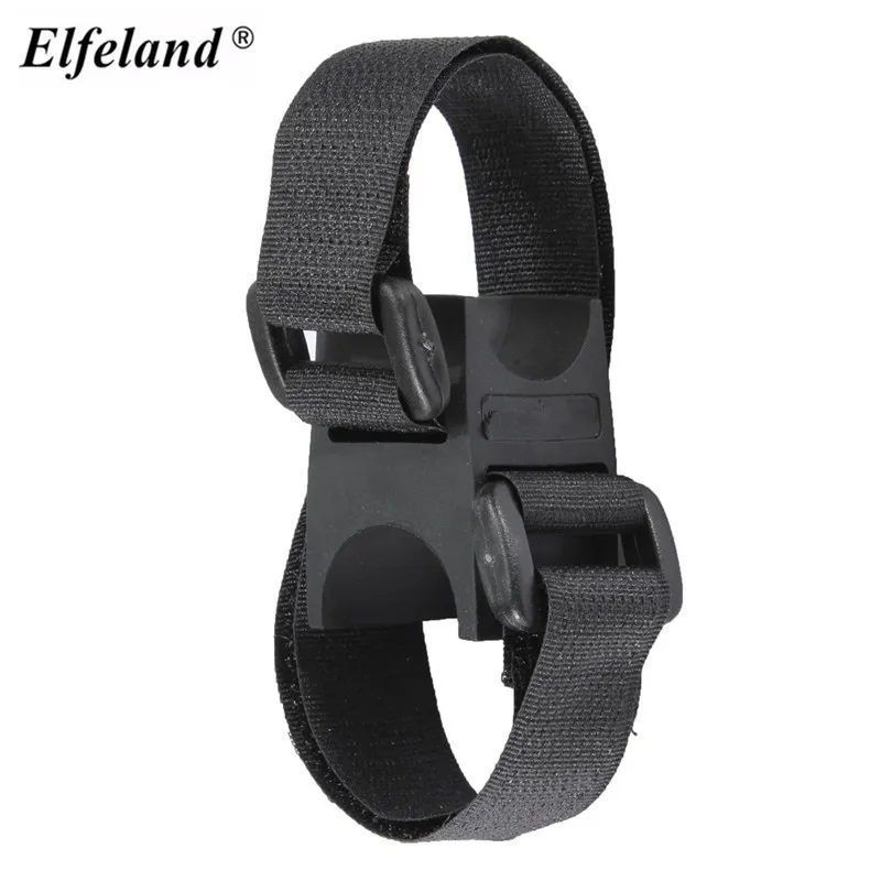 

Adjustable adhesive strap Belt Bicycle Clamp LED Flashlight Torch front Light Holder Mount Bracket Bicicleta Cycling Bike Clip