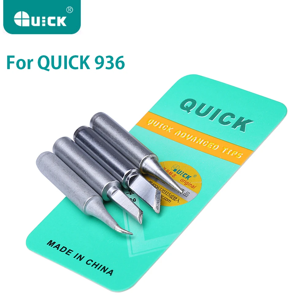 flux paste Original QUICK Soldering Tips Lead-Free 900M Serise Iron Tip Welding Sting for 936 936A Soldering Rework Station Tools weldcote welding helmet