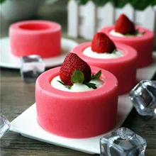 NEUE kuchen design 6 löcher Edenbo pudding Muffin tasse silikonform silikon nonstick backformen familie backen kuchenform