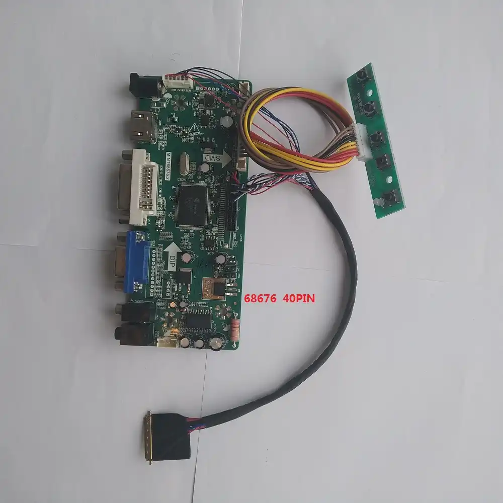 HDMI VGA DVI AUDIO LCD CONTROLLER BOARD PANEL LTN156AT05 15.6inch 1366x768 WLED