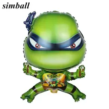 1 piezas de fiesta de dibujos animados de animales de globos de helio globo de aire de feliz cumpleaños decoración niños adultos fiesta suministros(China)