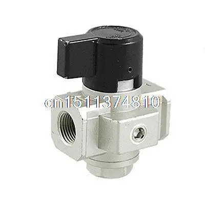 

Pneumatic Hand Rotary Release Stop Valve w Locking Hole