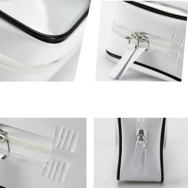 

Transparent PVC Cosmetic Bag Women Men Travel Makeup Bag Zipper Make Up Organizer Storage Pouch Toiletry Beauty Wash Kit Case