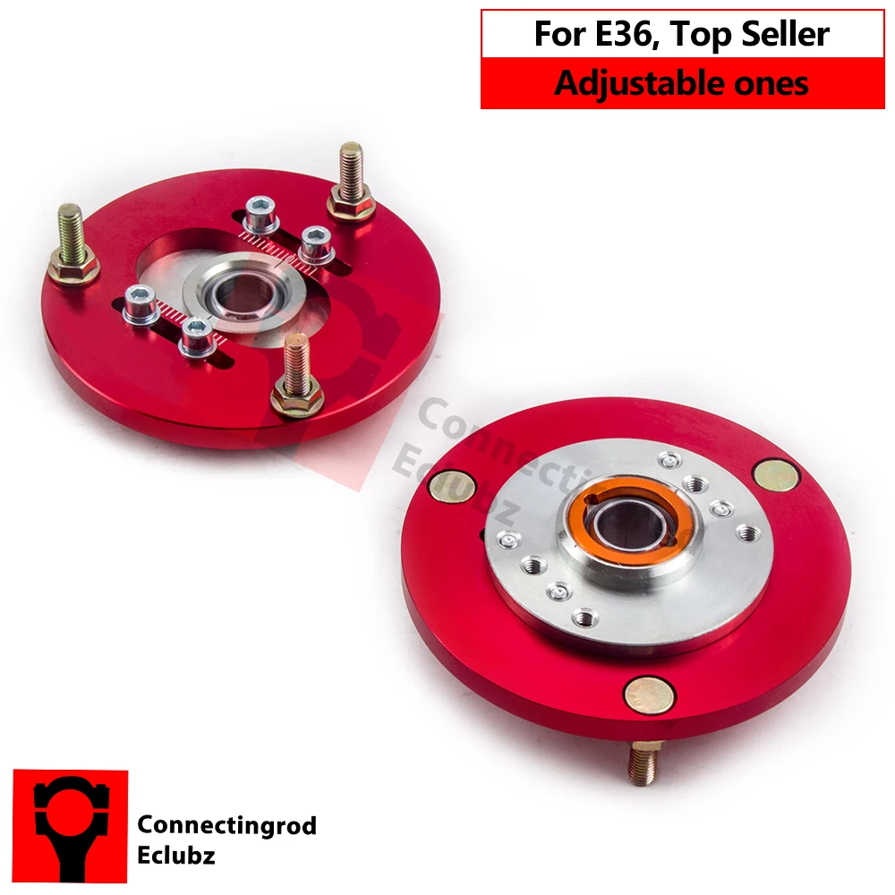 Coilover الأمامي أعلى جبل احدودب بلايت صالح bmw 3 سلسلة e36 318 320 328 323 325 أحمر الجبال العلوي احدودب لوحات صدمة تبختر لفائف