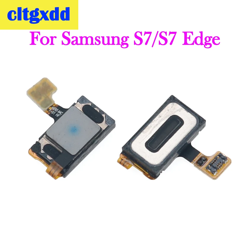Cltgxdd 2 шт. Новинка для Samsung S7 G930 edge G935F гарнитура динамик и микрофонный кабель
