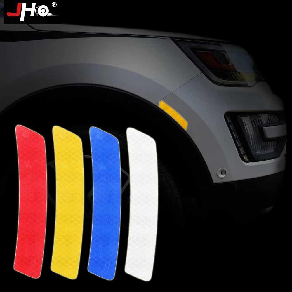 

Wheel Eyebrow Warning Sticker for VW Audi Ford Explorer Benz Universal Car Reflective Luminous Strip Truck Night Driving Safety