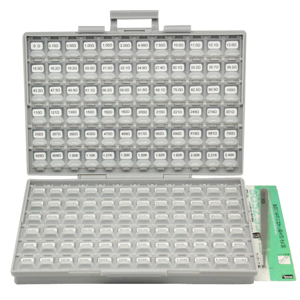 Lot de 100 résistances CMS SMD 1206 4K87 1/%