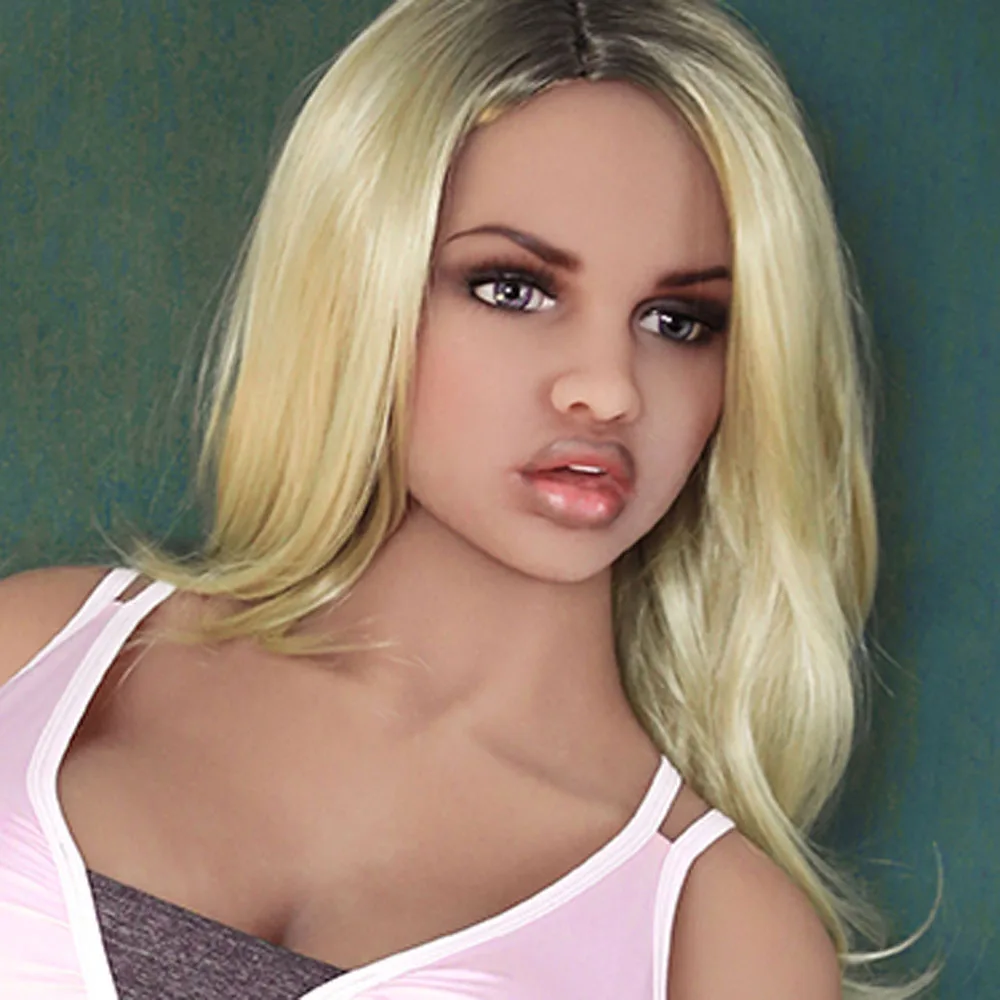 Кукла для орального секса силиконовая TPE Love dolls толстая головка губ подходит 135
