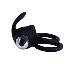 10 Frequency Vibrating Silicone Climax Delay Ring Delay-time Lock Ring for Men SN-Hot