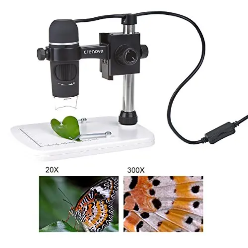 UM012C-1 USB Digital Microscope 5MP Video Microscope 300X Magnifier Camera for Windows XP//VISTA //WIN7 // ?
