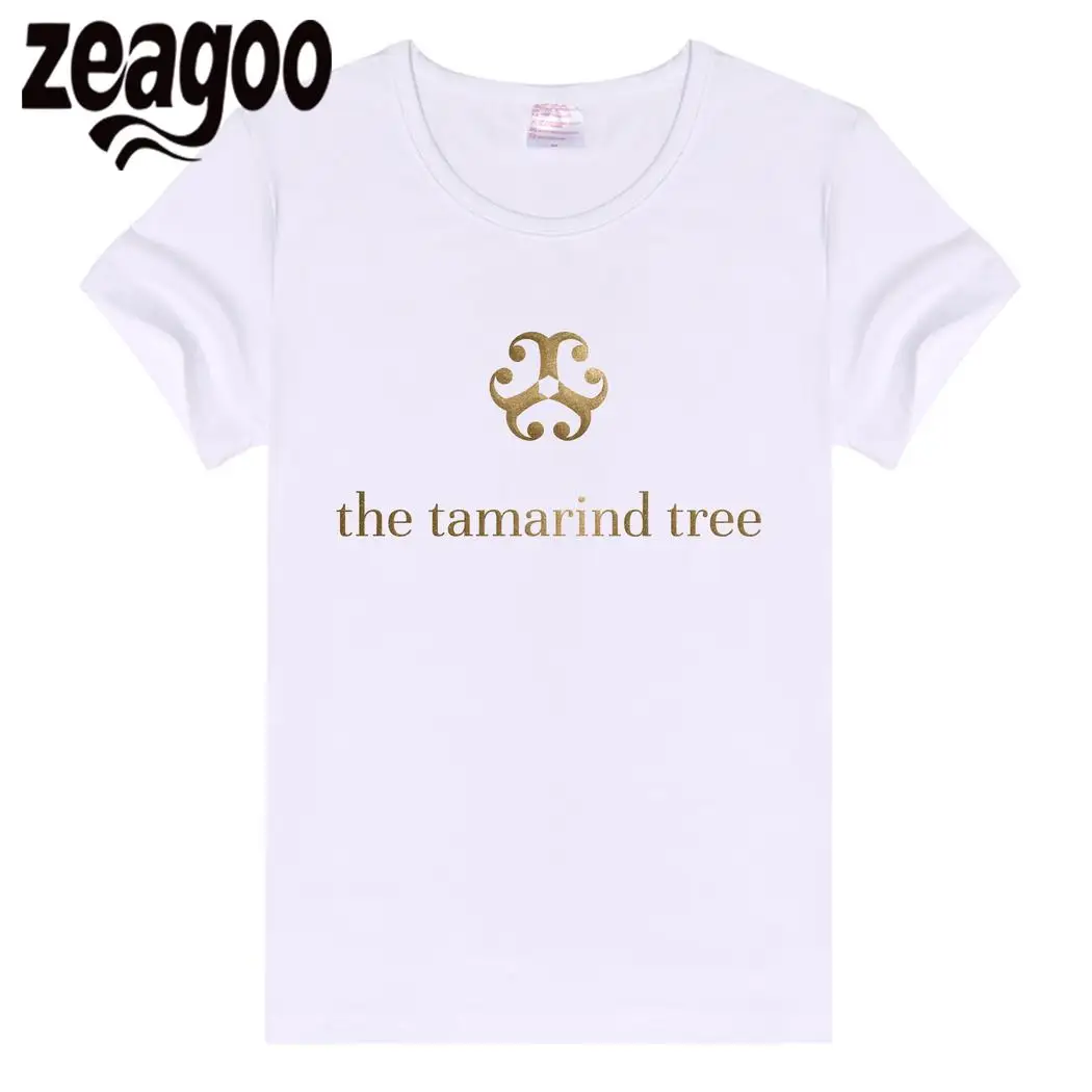 Zeagoo тонкий Повседневное экипаж шеи Для женщин Fit мягкий короткий рукав Футболка