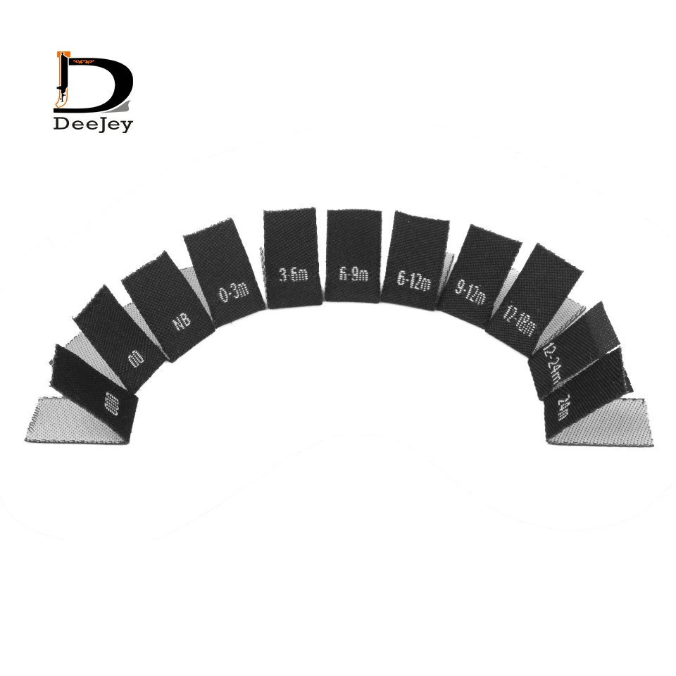 Белая Главная этикетка размера с напечатанным логотипом ручной работы и шитья