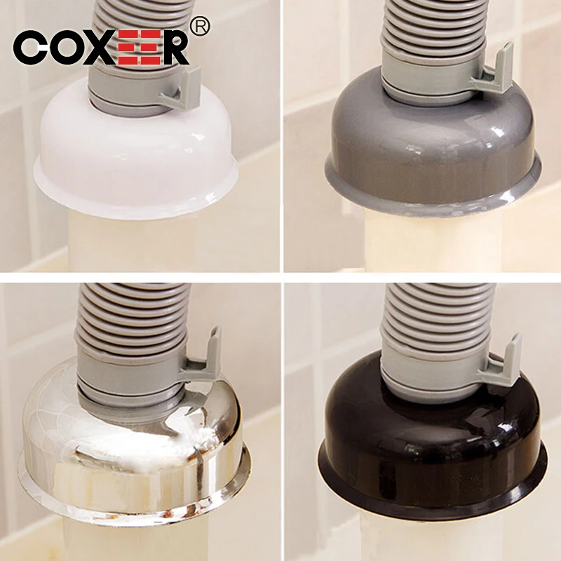COXEER Sewer Pipe Anti Odor Silica Gel Seal Ring Washing Machine Anti