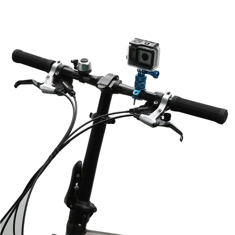 Action Camera Handlebar Holder Mount Bicycle 360 Degree Rotatable For