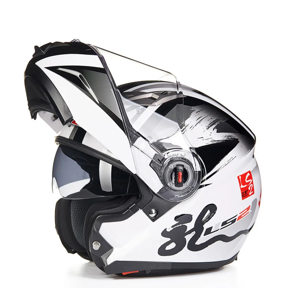 LS2 шлем мотоциклетный модульный флип Capacete Мото Kask Helm крейсерские шлемы 370|Шлемы| |
