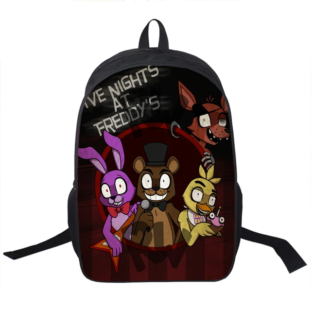 Anime Five Nights At Freddy Backpack For Teenagers Boys