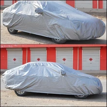 Universal 5.3m Full Car Rain Cover Waterproof Sunshade Heat Protection Outdoor Anti UV Sun Cover car-styling