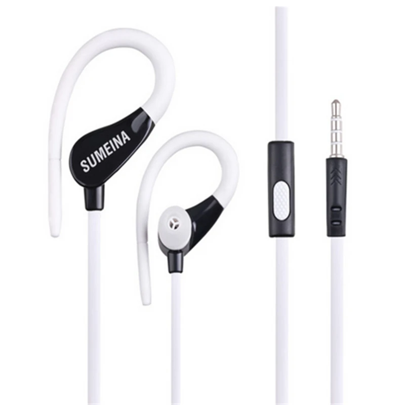 

1pcs quality Sport earphones with Mic 3.5mm In-Ear Wired Earphone Earbuds Stereo fone de ouvido Headpset Universal for Xiaomi S8