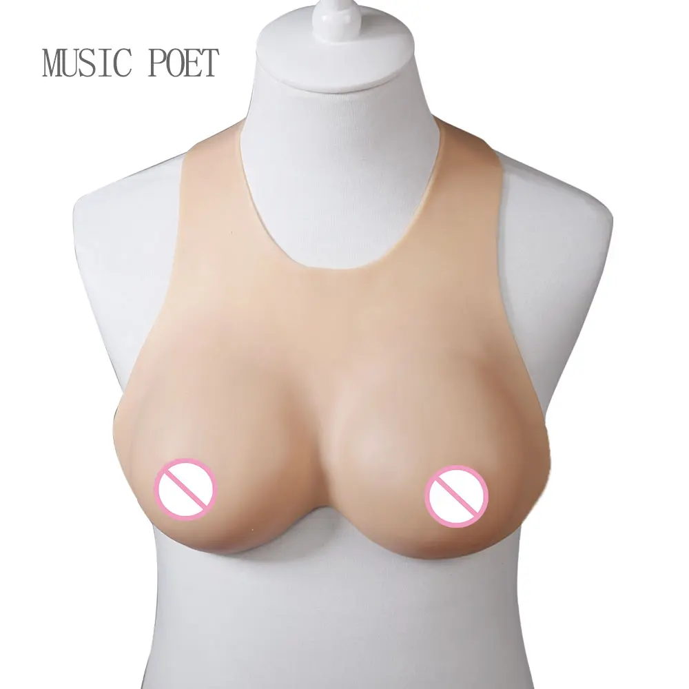 

C cup Silicone Breast Forms for Mastectomy Woman Breast enhancer Making Body Balance Artificial Boobs Chest for crossdresser