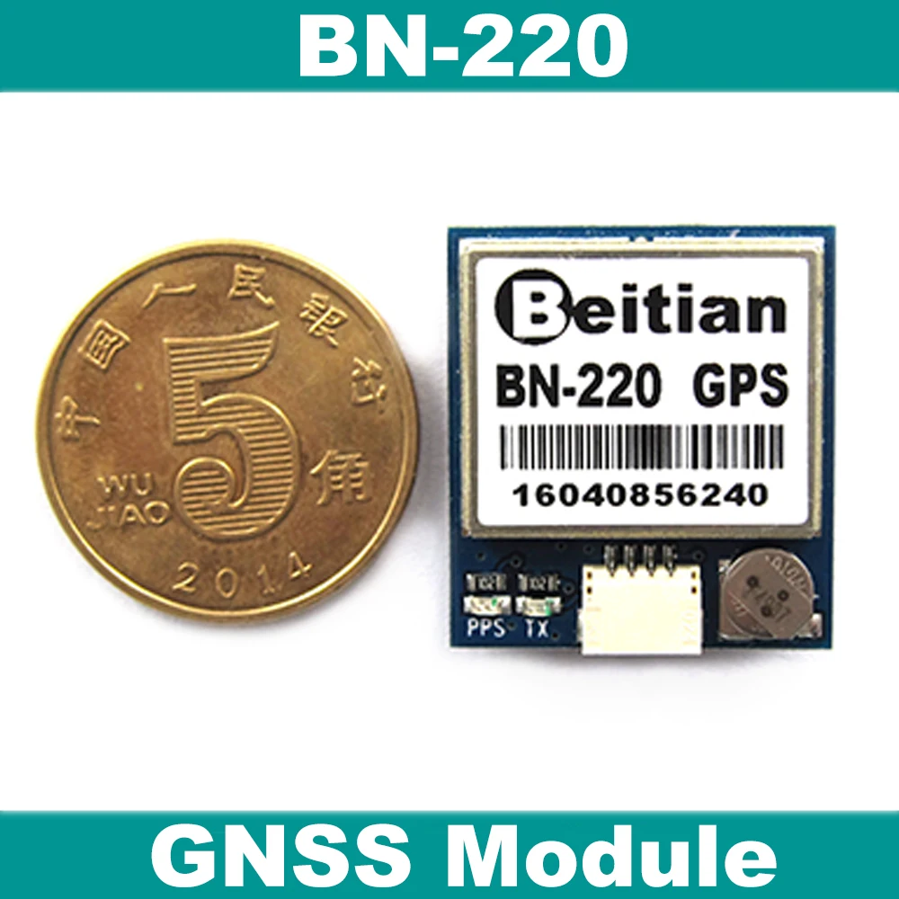 

BEITIAN,3.0V-5.0V TTL level,GNSS module,GPS GLONASS Dual GPS module ,built in FLASH,BN-220