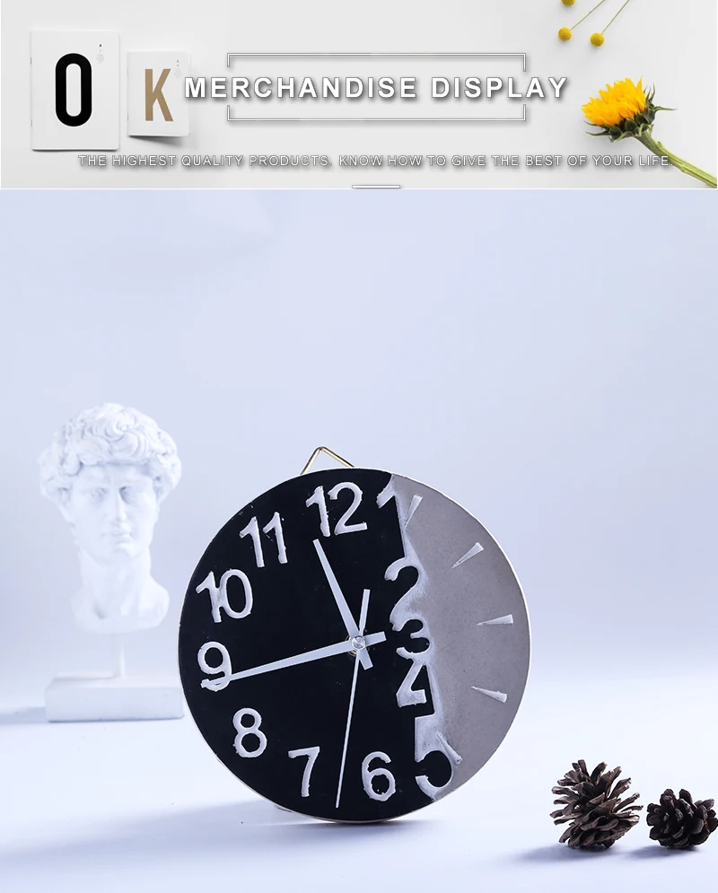 sticker wall clock metal pendulum clock watch for wall double sided wall clock clock cuckoo clock 3d living room clock luxury wall clock wallclock cavalier king charles spaniel metal wall decora ( (4)