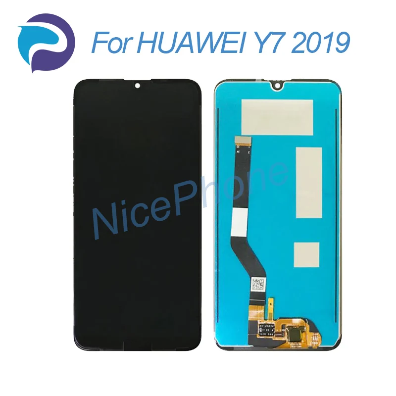 ЖК дисплей для Huawei Y7 2019 экран с рамкой Prime Sceen|Экраны мобильных телефонов| |