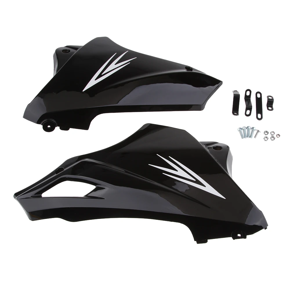 Gloss Black Motorcycle Under Engine Lower Cowl Shrouds Belly Pan Accessories for HONDA Grom MSX 125 13-15
