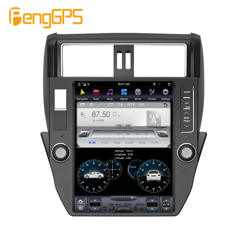 Для TOYOTA Land Cruiser Prado 150 2010 2013 Автомобильный мультимедийный плеер стерео радио аудио