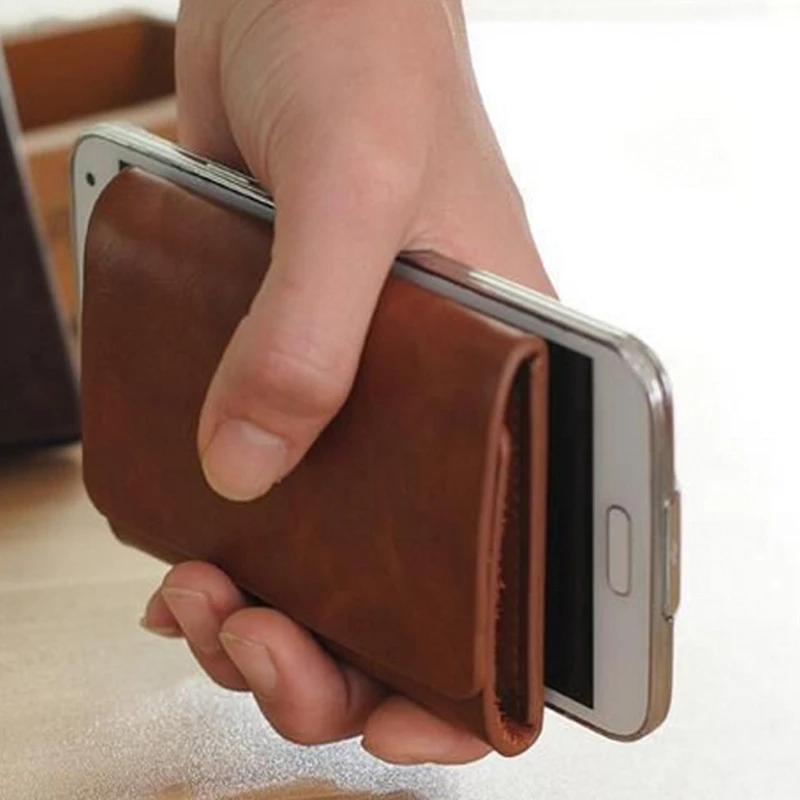 

FangNymph Fashion Men Wallet Money Clips Coin Pocket Male Small Folded Keys Credit Card Holders Pu Leather Purse Clamp For Money