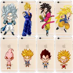 Новый Dragon Ball Z Вегета супер Саяна Мягкие TPU силиконовый чехол В виде ракушки Coque для iPhone5 5S SE 5C бесплатная доставка