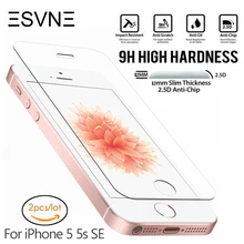 ESVNE 0 26mm 2 5D Protective Glass For iPhone 5S glass iPhone 5 SE Screen Protector