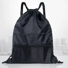 Leeshow большой размер прочный водонепроницаемый мешок шнурок, прочный нейлоновый пляжный рюкзак