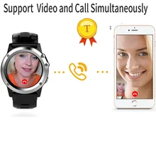 Best качество IP68 Водонепроницаемый 1.39 дюймов 3G WI-FI GPS Камера Смарт-часы MTK6572 сердечного ритма Мониторы Смарт часы для Android IOS