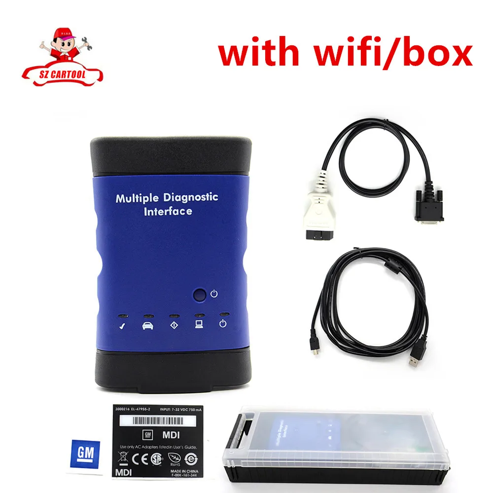 G M MDI Interface Diagnostic Tool Used with TIS2Web G M Global Diagnostics System (GDS) SPS with Wifi & carry box