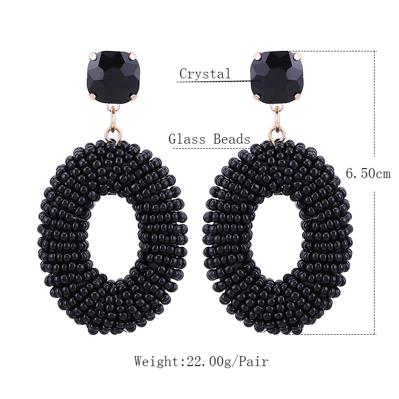 Earrings Bohemian Oorbellen Size